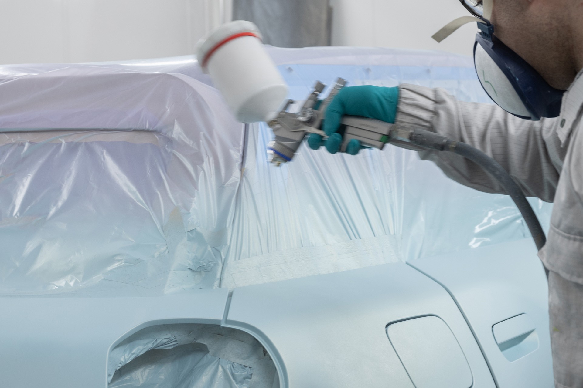 The choice of colour for a concept car must be well thought out. Only colours that model well and are bright enough can be used. 